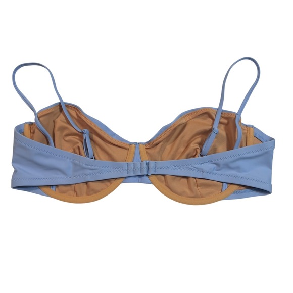 J.Crew Balconette Underwire Bikini Top Peri Blue BX612 40D Less Coverage NEW - Picture 2 of 7